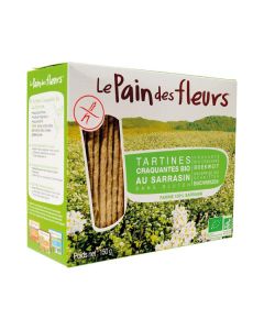 Le Pain des Fleurs Tartines Craquantes au Sarrasin Bio 150g