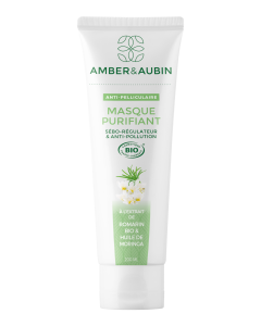 Amber & Aubin Sébo-régulateur & Anti-pollution Masque Purifiant Bio Tube 200ml