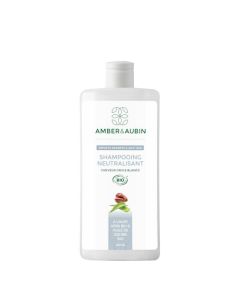 Amber & Aubin Cheveux Gris & Blancs shampoing Neutralisant Argent Bio 400ml