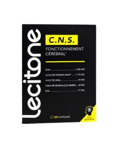 Lecitone CNS Fonctionnement Cérébral 60 Capsules 