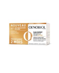 Oenobiol Duo Sun Expert Préparateur Solaire Anti-Âge Lot De 2 X 30 Capsules