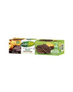 Valpi Bio Biscuits Chocolat Orange Sans Gluten 150g