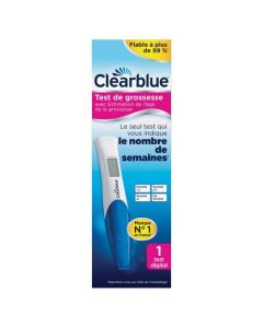 Clearblue Test de Grossesse Digital avec Estimation de l'Âge de la Grossesse