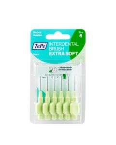 Brossettes Interdentaires Éco-Responsables Extra Souple Vert Pastel 0.8mm