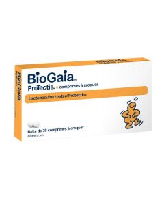 Biogaia Probiotiques Système Digestif Citron 10 Comprimés