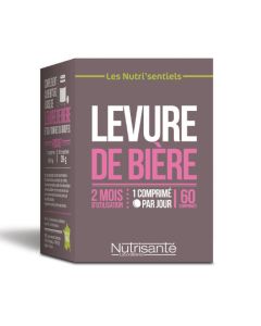 Nutrisanté Nutri'sentiel Levure de Bière 60 comprimés