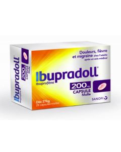 Ibupradoll 200mg 24 Capsules Molles