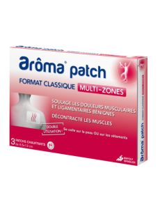 Aroma patch - Multi-zones Petit Format 3 patchs