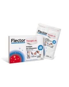 Flector Tissugel EP1% Emplâtre 5 Sachets