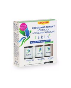 iSkin 3 Coffret Clean + Hydra + Repair