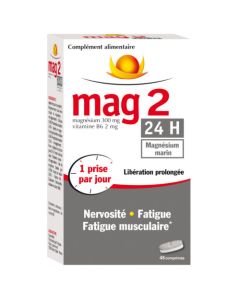 Cooper Mag 2 24h 45 Comprimés + 15 Comprimés Offerts