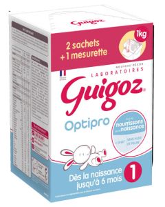 Guigoz Optipro 1 Bag in Box Sachet 500g x 2