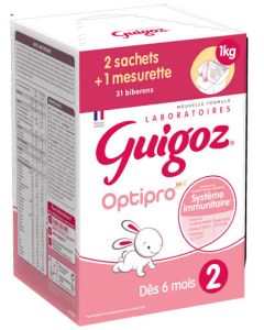 Guigoz Optipro 2 Bag in Box Sachet 500g x 2