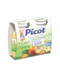 Picot Jus de Fruits Pomme 2 Bouteilles 130ml