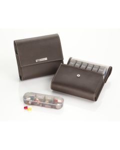 Pilbox Maxi Pilulier Semainier Et Modulaire Chocolat