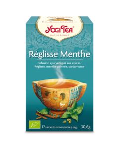 Yogi Tea Réglisse Menthe 17 Infusions
