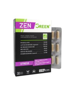 Synactifs Zengreen Stress 30 Gélules 