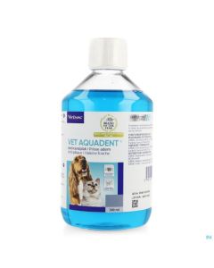 Virbac Vet Aquadent Anti-Plaque Haleine Fraiche Chats et Chiens 500ml