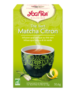 Yogi Tea Thé Vert Matcha Citron 17 Infusions