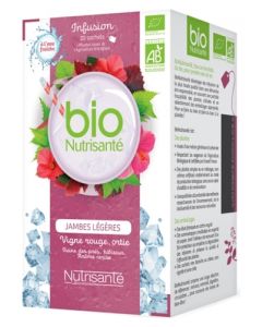 Tisane Jambes Legeres 20 Infusettes Bio
