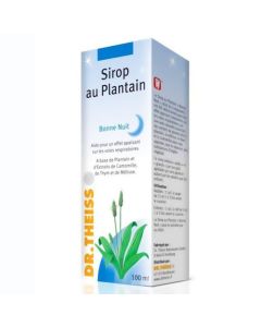 Dr Theiss Sirop au Plantain Nuit 100ml