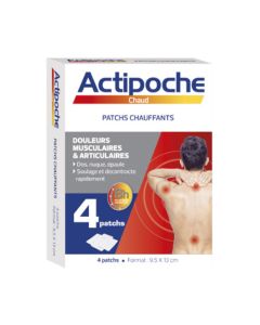 Actipoche Patch Chauffant 4 Patchs