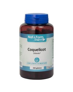 Nat&Form Coquelicot 200 Gélules