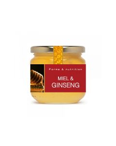 Agovie Miel au Ginseng 250g