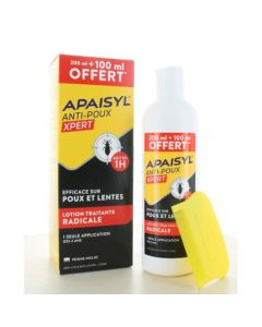 Apaisyl Anti-Poux Xpert 200ml + 100ml Offert