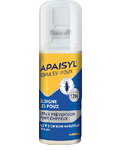 Apaisyl Poux Prévention Spray 90ml