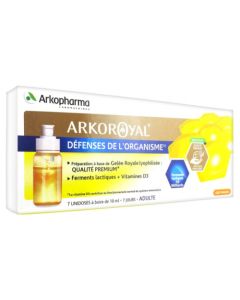 Arkopharma Arkoroyal Défenses de l’Organisme (Adultes) 7 unidoses