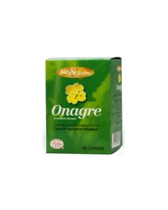 Nat&form Huile d'Onagre Bio 120 Capsules