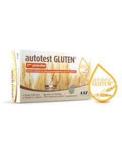Autotest Gluten Test de Détection de l'Intolérance au Gluten