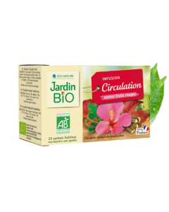 Jardin Bio Infusion Circulation Vigne Rouge Jardin Bio 20 Sachets