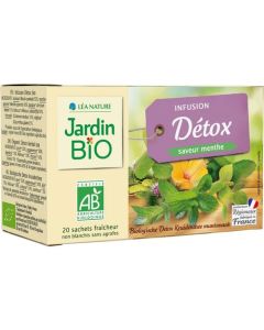 Jardin Bio Infusion Détox Bio 20 Sachets