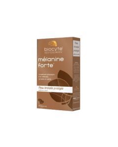 Biocyte Mélanine Forte Peau Bronzée Protégée 30 Comprimés