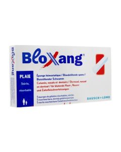 Bloxang 5 Éponges Gélatine Stérile Hémostatiques