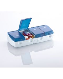 Pilbox Daily Pilulier Journalier Bleu