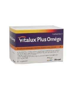 Alcon Vitalux Plus Omega 3x28 Capsules