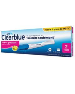 Clearblue Test de Grossesse Format Duo