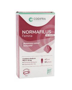 Codifra Normafilus Femina 60 Gélules DUOCAP