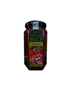 Destination Dessert Bio 100% Issu de Fruits Fraises 300g