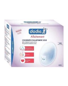 Dodie Coussinets D'Allaitement Jour En Pochette Individuelle X50