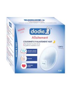Dodie Coussinets D'Allaitement Nuit En Pochette Individuelle X30
