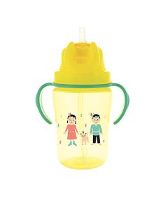 Dodie Tasse Paille +18 Mois 350Ml Jaune