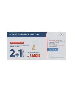 Ducray Anacaps Progressiv 2+1 mois Offert 3x30 Gélules
