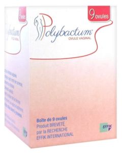 Effik Polybactum Ovule Vaginal x 9