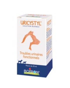 Boiron Uricystyl Troubles Urinaires Fonctionnels Chats et Chiens 30ml