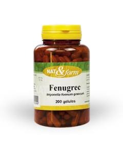 Nat&form Fenugrec 200 Gélules