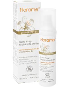 Florame Crème Visage Régénérante Anti-âge 50ml